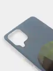 Тёмно-зелёный чехол Samsung Galaxy A12 / M12, Самсунг Галакси А12 / М12 с рисунком Игра в кальмара