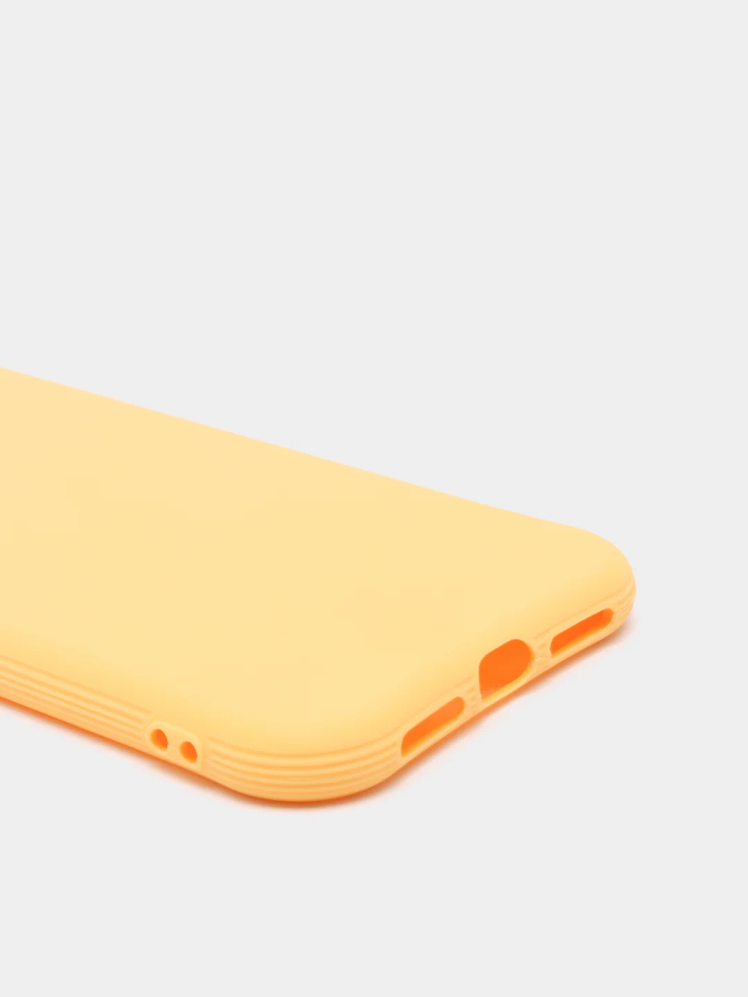 Желтый чехол силиконовый Slim для iPhone XR