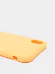 Желтый чехол силиконовый Slim для iPhone XR