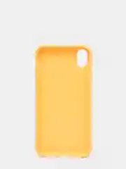 Желтый чехол силиконовый Slim для iPhone XR