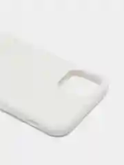 Белый чехол для Apple iPhone 11 Pro силиконовый, матовый, однотонный
