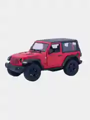 Красный машинка металлическая инерционная/22018 Jeep Wrangler (Hard Top) KT5412DB 1:34 /Kinsmart/