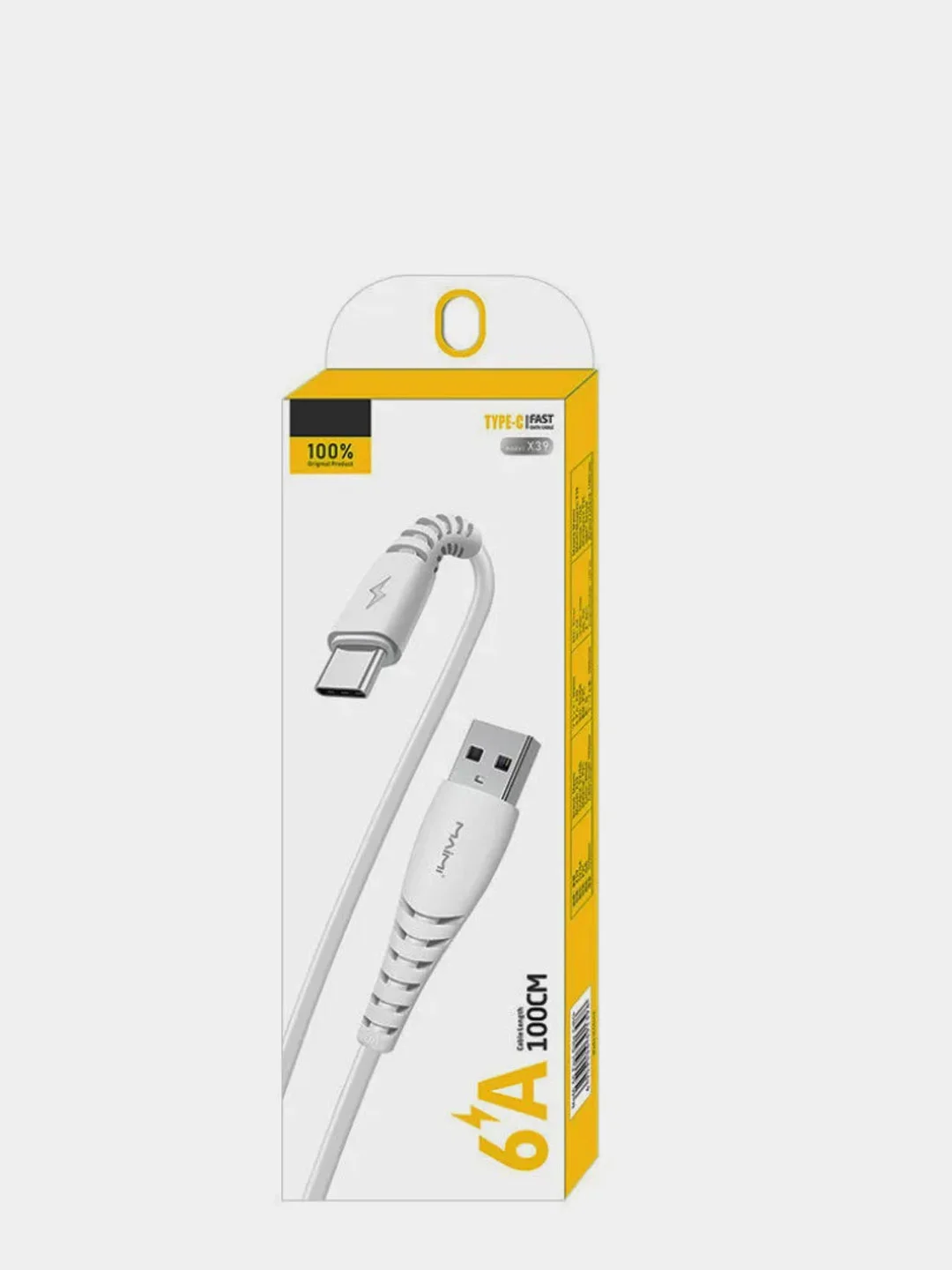 Кабель для зарядки USB - Type-C / USB - Lightning(Apple Iphone)/ Micro ,Maimi / PD X39
