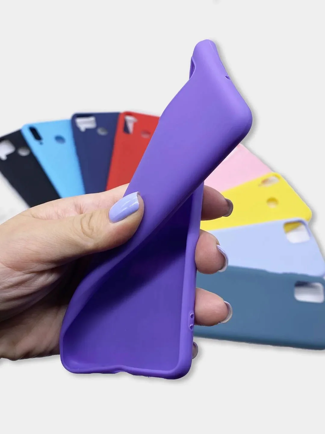 Лавандовый чехол Xiaomi Redmi 9С.NOTE 9 PRO/NOTE 9S.NOTE 8T.NOTE 8 PRO. MI10T.9A