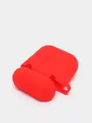 Красный чехол для наушников Apple AirPods 1, 2, TWS i9s, i10, i12, i13, i14, i15, i100