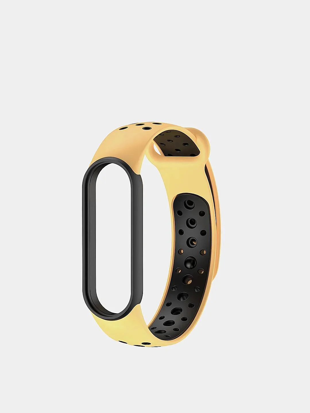 Желтый перфорированные ремешки для Xiaomi mi Band 5