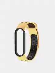 Желтый перфорированные ремешки для Xiaomi mi Band 5