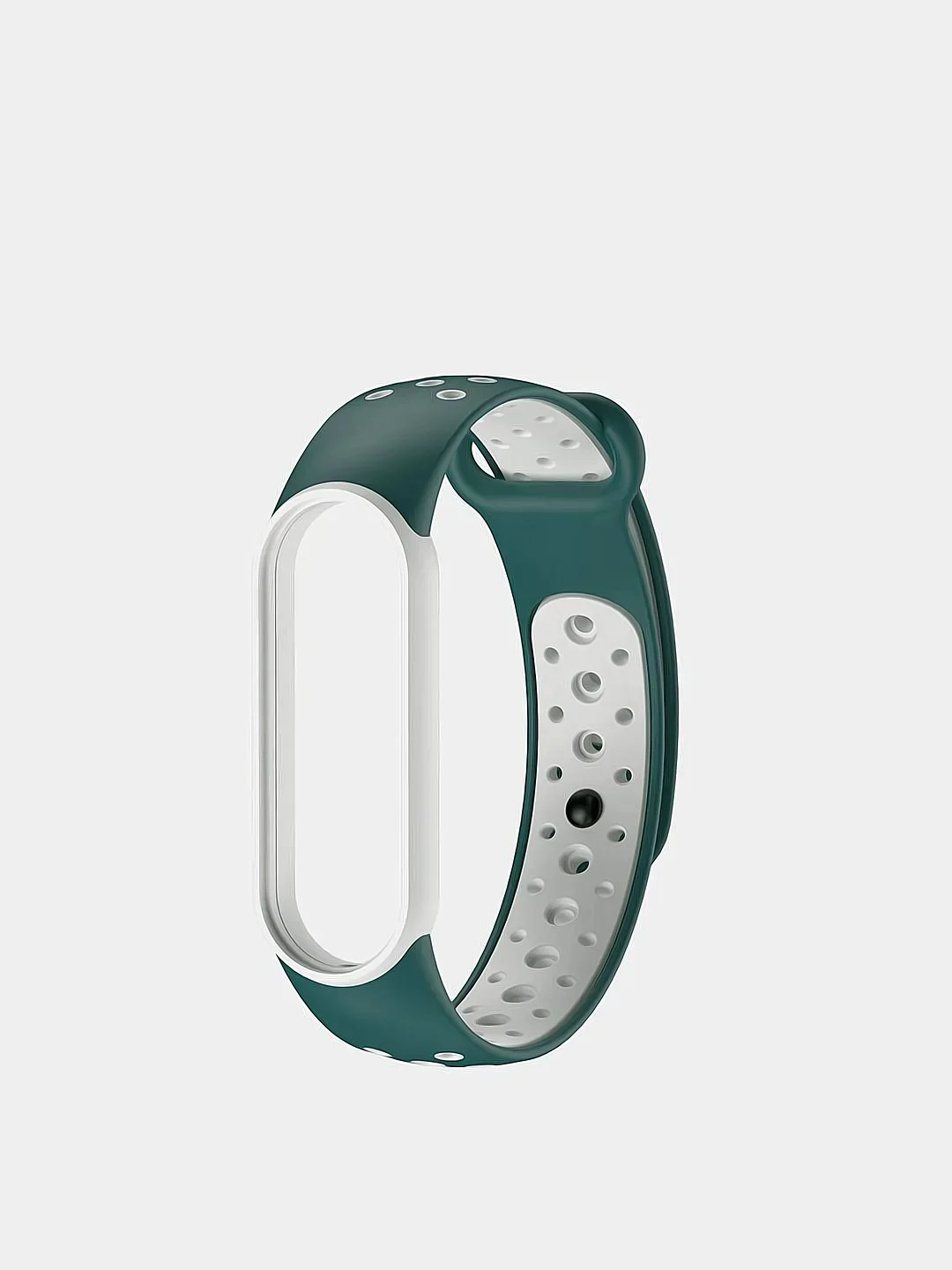 Зеленый перфорированные ремешки для Xiaomi mi Band 5
