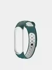 Зеленый перфорированные ремешки для Xiaomi mi Band 5