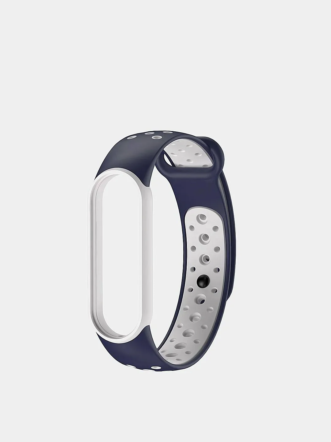 Темно-синий перфорированные ремешки для Xiaomi mi Band 5