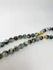 Серый меланж четки мусульманские, тасбих