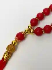 Красный четки мусульманские, тасбих
