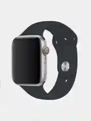 Угольный ремешок для Apple Watch, силиконовый