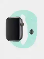 Мятный ремешок для Apple Watch, силиконовый
