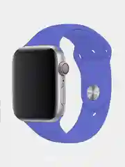Синий ремешок для Apple Watch, силиконовый
