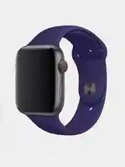 Фиолетовый ремешок для Apple Watch, силиконовый