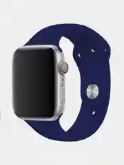 Темно-синий ремешок для Apple Watch, силиконовый