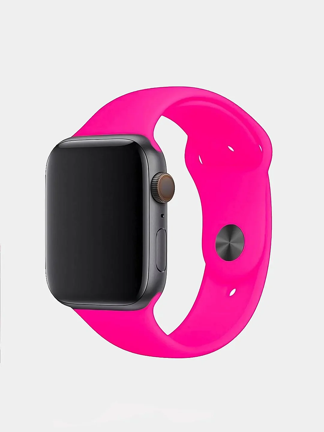 Фуксия ремешок для Apple Watch, силиконовый