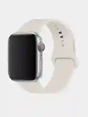 Белый ремешок для Apple Watch, силиконовый