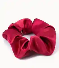 Бордовый резинка для волос, атласная