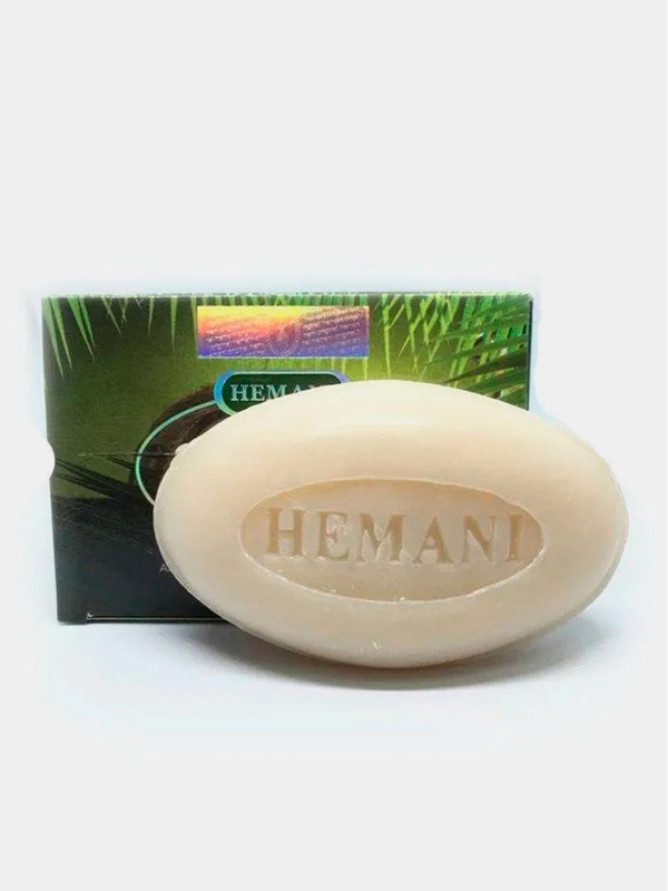 Мыло кокосовое "HEMANI" для чувствительной кожи, 75 гр