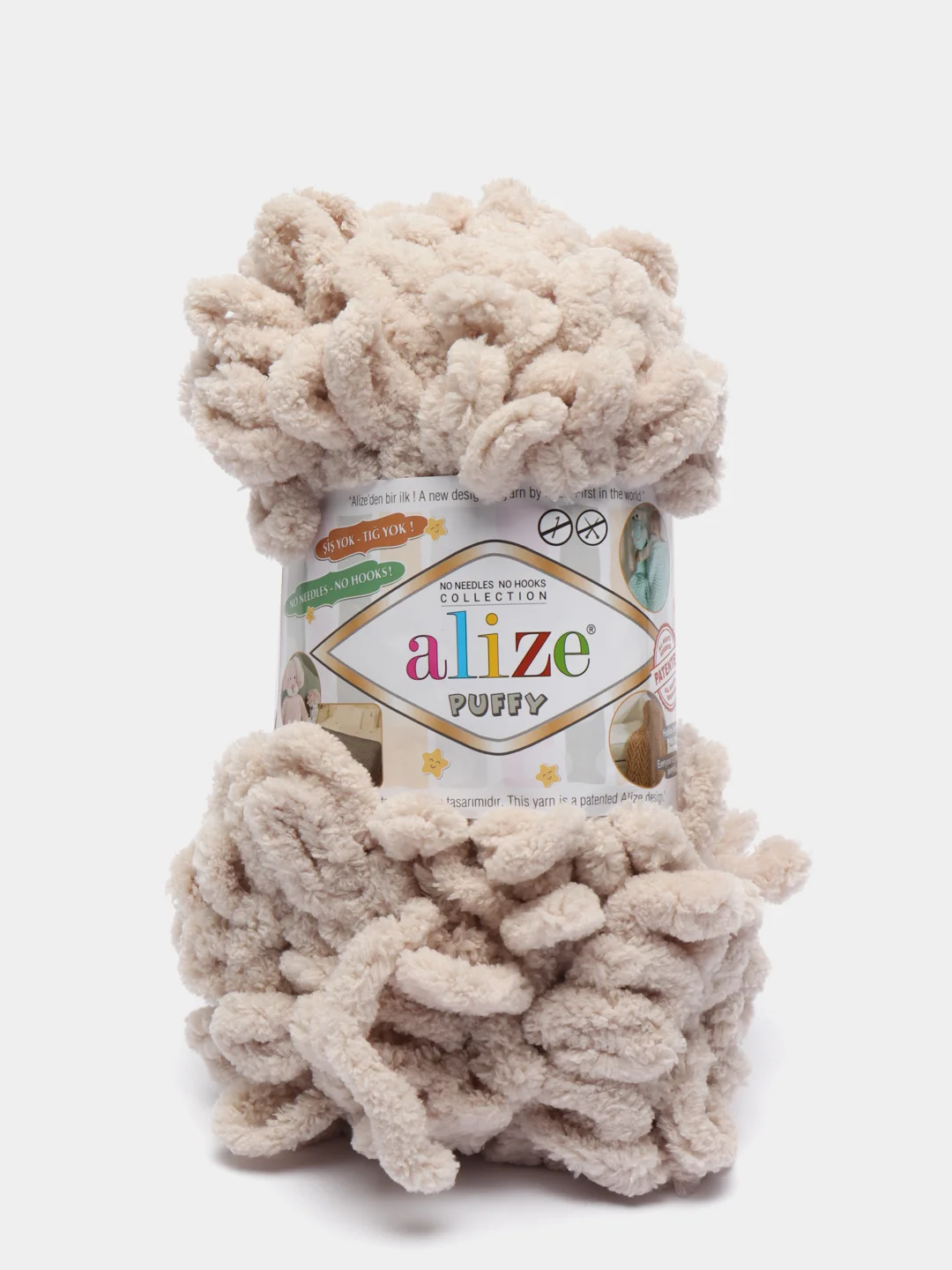Слоновая кость пряжа Alize Puffy