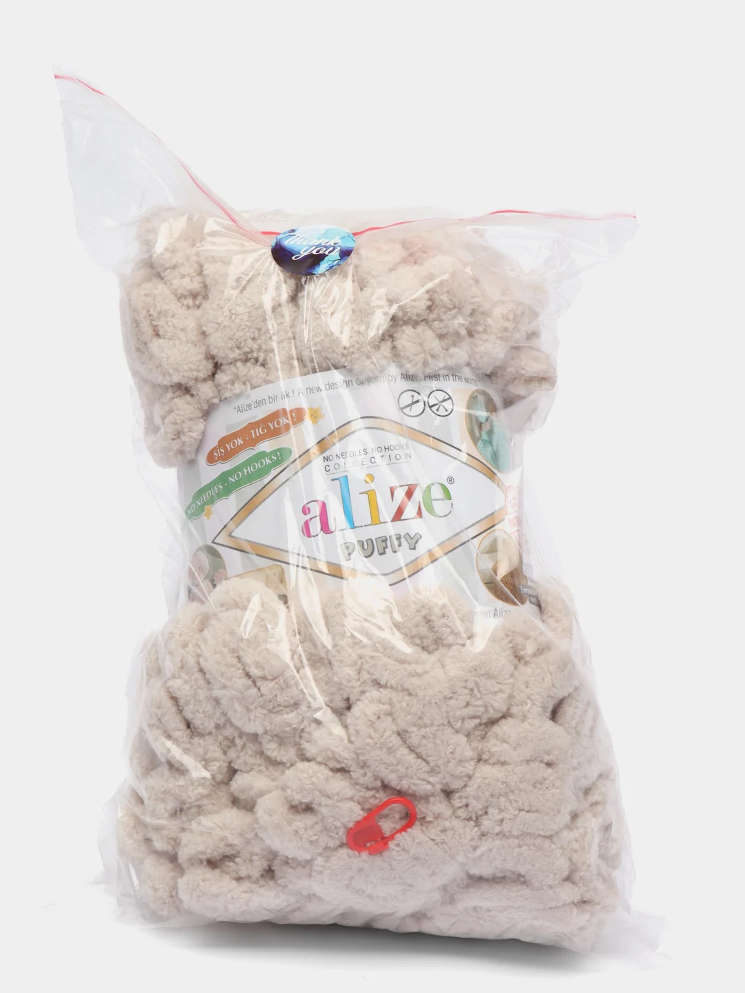 Слоновая кость пряжа Alize Puffy