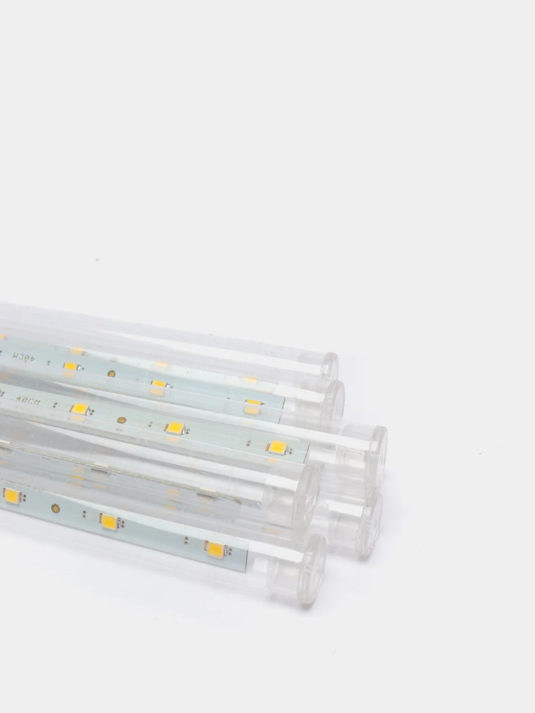 Белый гирлянда Светодиодная LED гирлянда метеоритный дождь. Тающие сосульки. Новый год, 8 колб