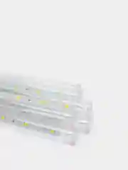 Белый гирлянда Светодиодная LED гирлянда метеоритный дождь. Тающие сосульки. Новый год, 8 колб