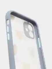 Оранжевый чехол на Айфон (iPhone) 11, XR, 7, 8 Plus, SE, 12, 13, 14, 15 Pro Max, пластиковый