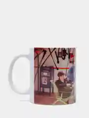 Коричневый кружки "K-pop" 9 видов, BTS, Stray Kids, BLACKPINK и др.