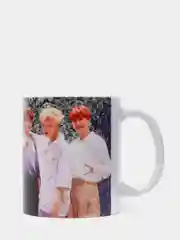 Серый кружки "K-pop" 9 видов, BTS, Stray Kids, BLACKPINK и др.