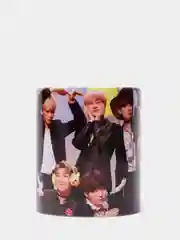 Серый кружки "K-pop" 9 видов, BTS, Stray Kids, BLACKPINK и др.