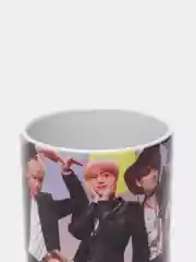 Серый кружки "K-pop" 9 видов, BTS, Stray Kids, BLACKPINK и др.