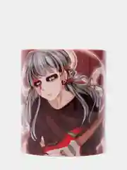 Алый кружки по аниме игре  "Genshin Impact","Гравити фолз", "Рик и Морти","Салли фейс" , 330 мл
