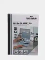 Рамка А5 на самоклеящейся основе Durable "Duraframe", серебро, 2 штуки