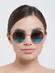 Синий солнцезащитные очки, унисекс