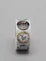 Коричневый наклейки в рулоне "Thank you"
