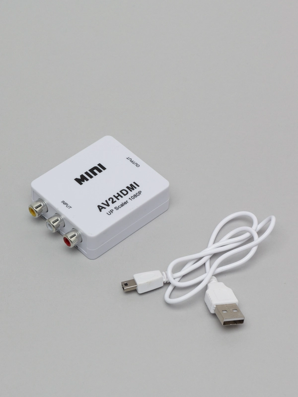 Переходник, конвертер, адаптер с приставок с AV на телевизоры HDMI, 3RCA HDMI, RCA HDMI