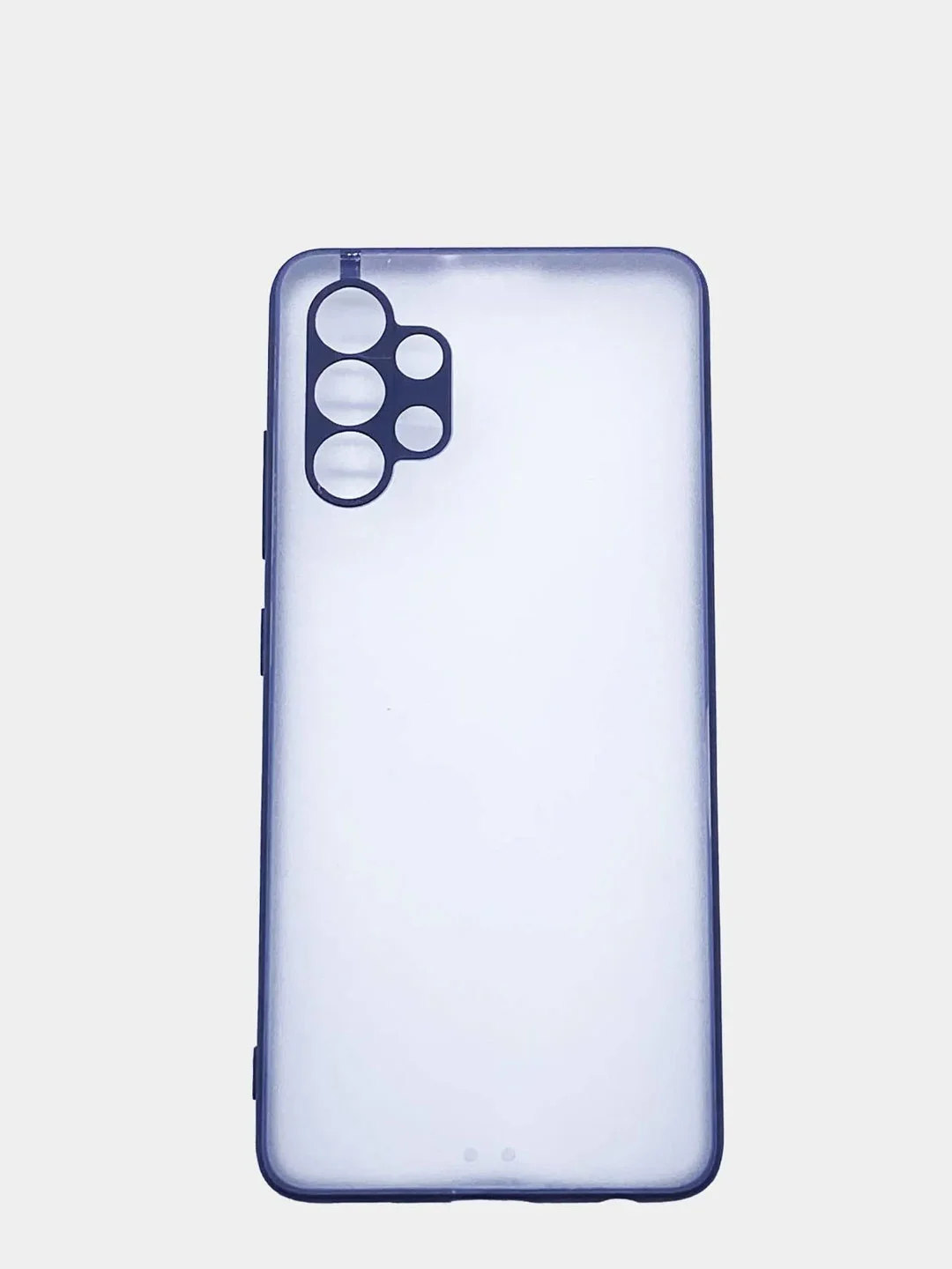 Темно-синий чехол для Samsung Galaxy A12 / A32 / A51 Ультратонкий   (Тонкий мягкий )