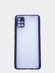 Темно-синий чехол для Samsung Galaxy A12 / A32 / A51 Ультратонкий   (Тонкий мягкий )
