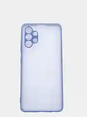 Светло-синий чехол для Samsung Galaxy A12 / A32 / A51 Ультратонкий   (Тонкий мягкий )