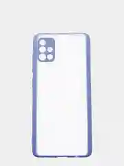 Светло-синий чехол для Samsung Galaxy A12 / A32 / A51 Ультратонкий   (Тонкий мягкий )