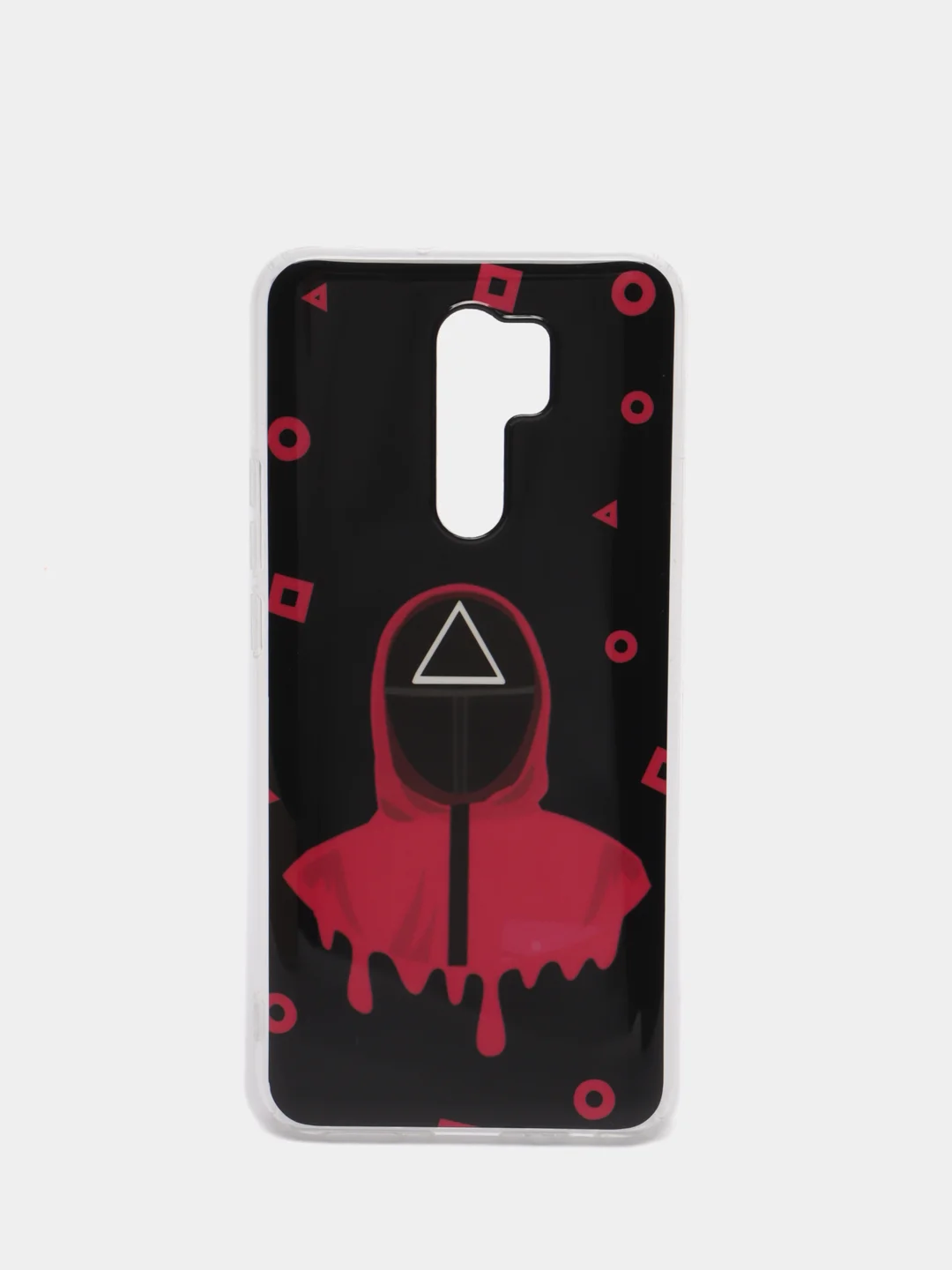 Фуксия чехол Xiaomi Redmi 9, Сяоми Редми 9 с рисунком Игра в кальмара