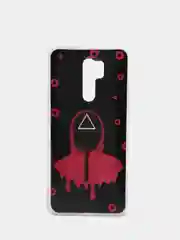 Фуксия чехол Xiaomi Redmi 9, Сяоми Редми 9 с рисунком Игра в кальмара