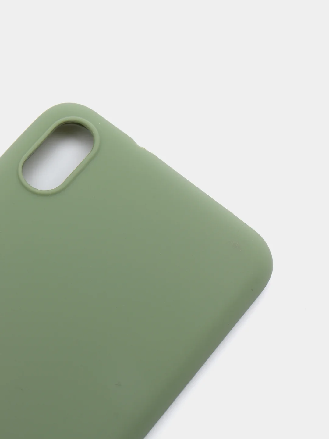 Лесной зеленый чехол Xiaomi Redmi 7A силиконовый цветной матовый (Сяоми Редми 7А)