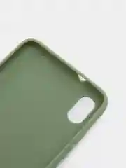Лесной зеленый чехол Xiaomi Redmi 7A силиконовый цветной матовый (Сяоми Редми 7А)