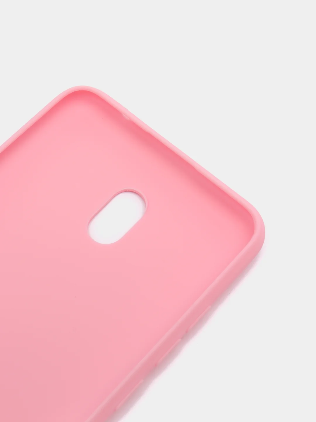 Розовый чехол Xiaomi Redmi 8A, Сяоми Редми 8А, силиконовый цветной матовый