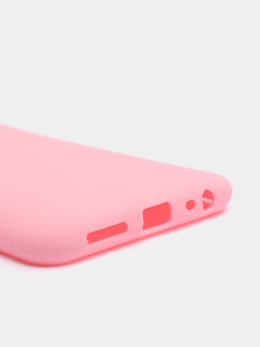 Розовый чехол Xiaomi Redmi 8A, Сяоми Редми 8А, силиконовый цветной матовый