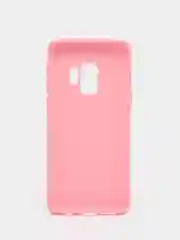 Розовый чехол Samsung Galaxy S9, Самсунг Галакси С9 силиконовый цветной матовый